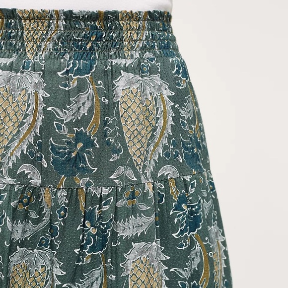TINY by ANTHROPOLOGIE NWOT Pina Skirt in Moss - Picture 4 of 11